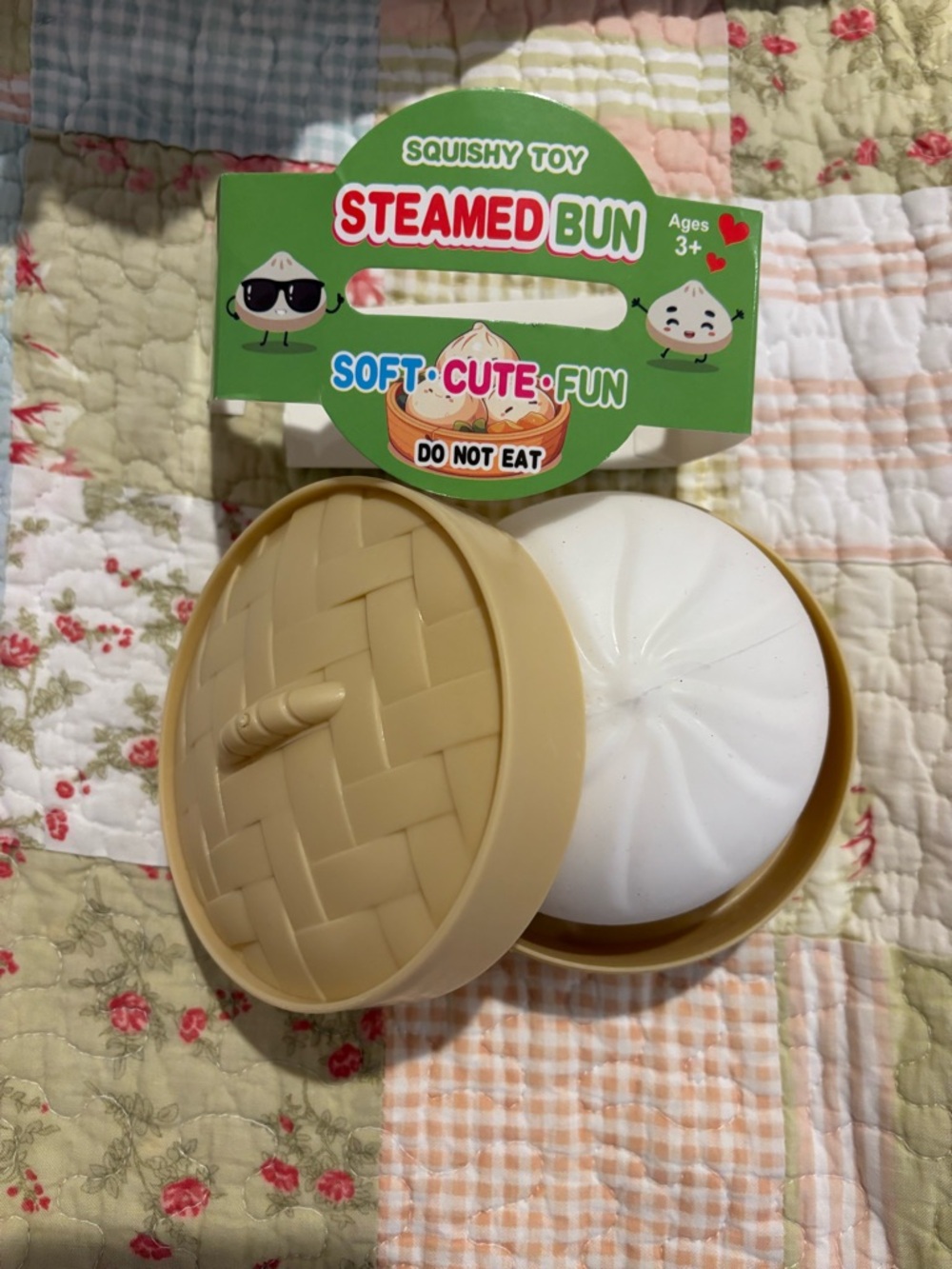 Dumpling squishy toy